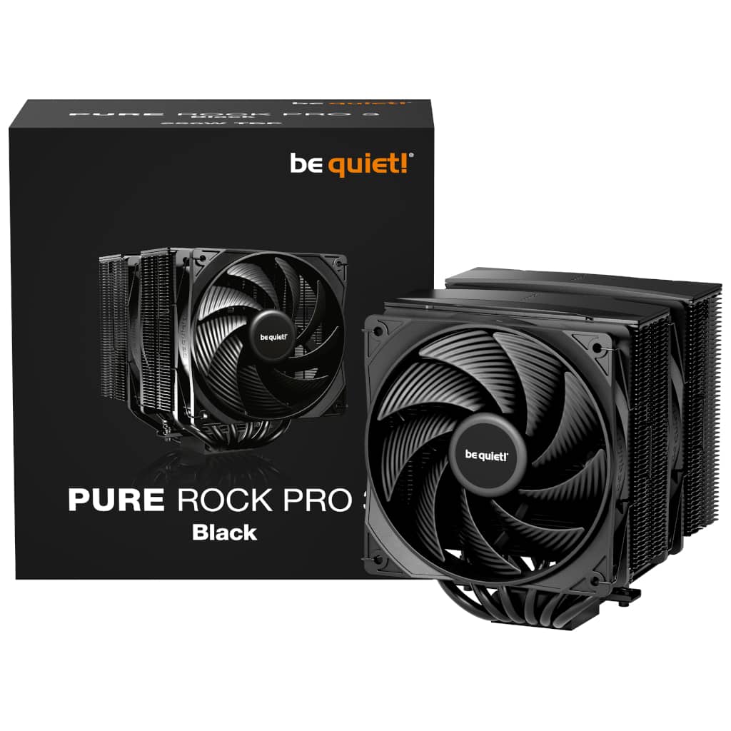 Ventirad pour Processeur Be Quiet Pure Rock Pro 3 Black _ BK042