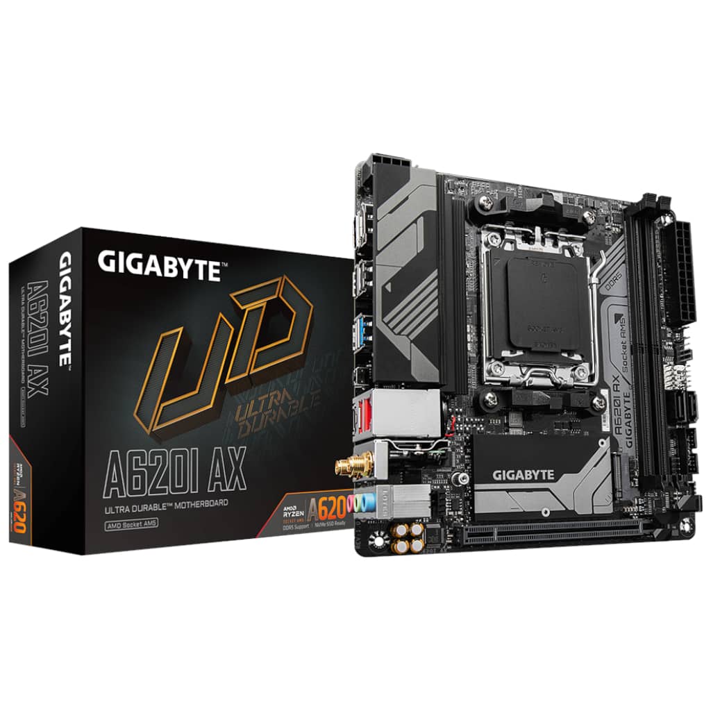 Carte mère AMD AM5 A620 Mini ITX Gigabyte _ A620I AX