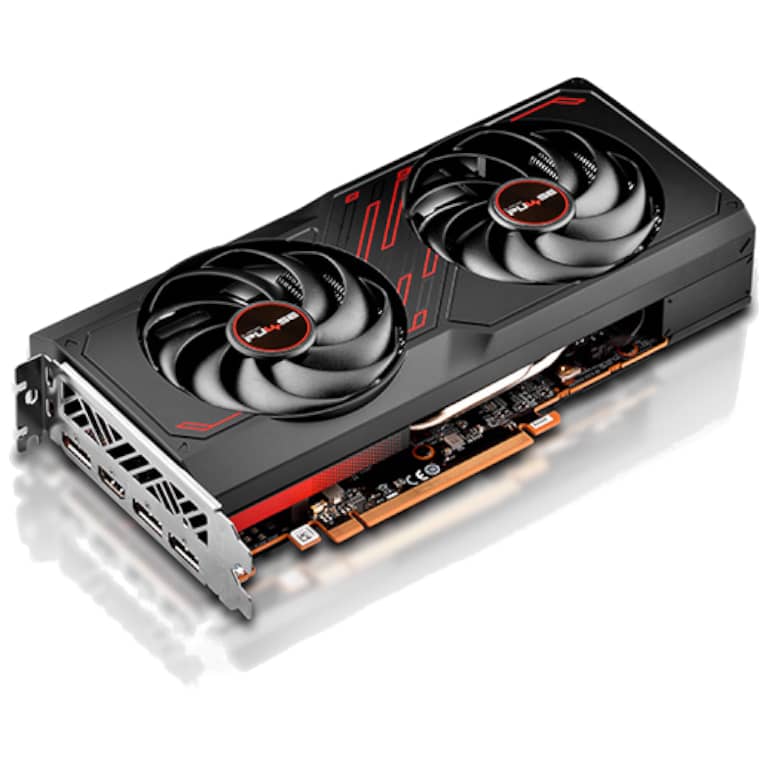 Carte graphique Radeon RX7600 Sapphire PULSE RX 7600 GAMING OC 8GB GDDR6 _ 11324-01-20G
