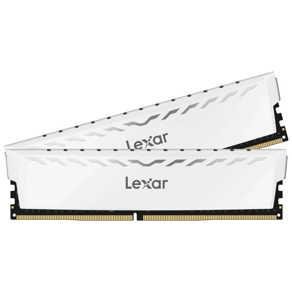 Mémoire DIMM DDR4 3600MHz Lexar, 32Gb (2x 16Gb) THOR White _ LD4BU016G-R3600GDWG