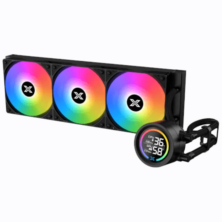 Watercooling pour Processeur Xigmatek Liquid Killer 360 Digital, Noir _ EN45905