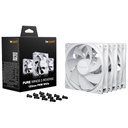 Kit 3x Ventilateurs pour Boitier 120mm Be Quiet Pure Wings3 PWM Reverse, Blanc _ BL136
