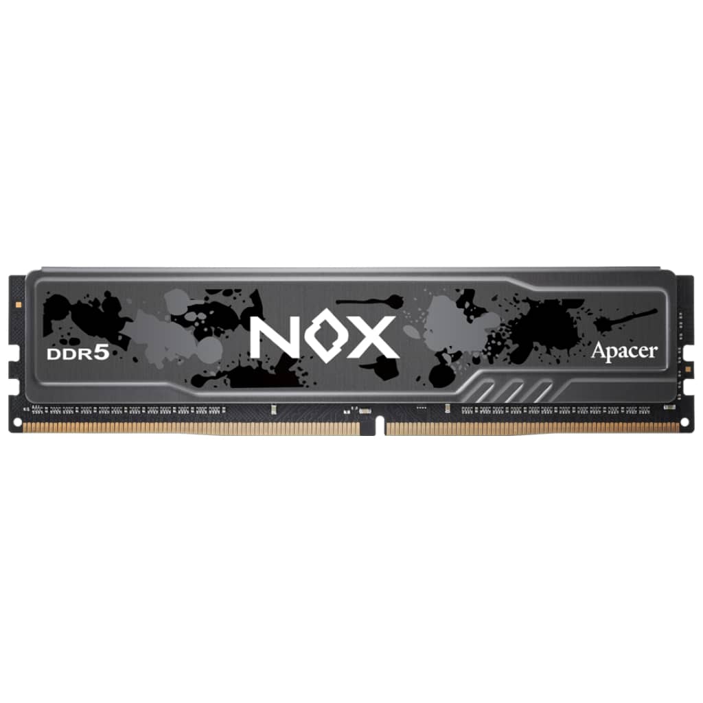 Mémoire DIMM DDR5 5600MHz Apacer, 16Gb Nox Noir (XMP) _ AH5U16G56C522MBAA-1