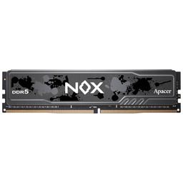 Mémoire DIMM DDR5 5600MHz Apacer, 16Gb Nox Noir (XMP) _ AH5U16G56C522MBAA-1
