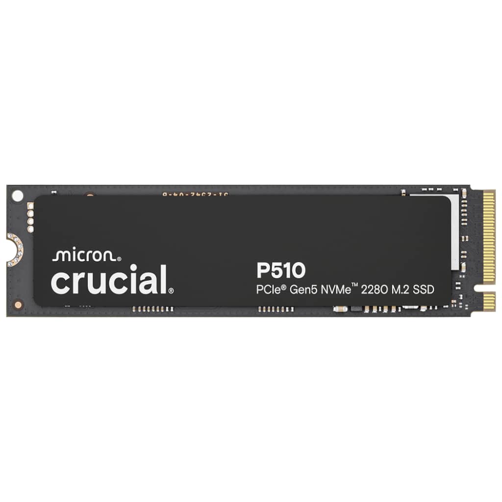 Disque SSD M.2 PCIe5 Crucial P510, 1To _ CT1000P510SSD8