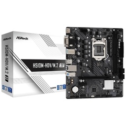 Carte mère Intel 1200 H510 Micro ATX AsRock H510M-HDV/M.2 SE _ 90-MXBM00-A0UAYZ