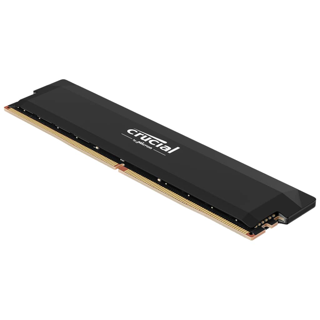 [I_MECRU-941497] Mémoire DIMM DDR5 6000MHz Crucial, 16Gb Pro Noir (EXPO/XMP) _ CP16G60C36U5B (Neuf)