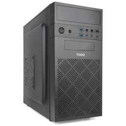 Boitier PC Micro ATX TooQ IsoBox ULTRA, Noir _ TQC-4701-SP
