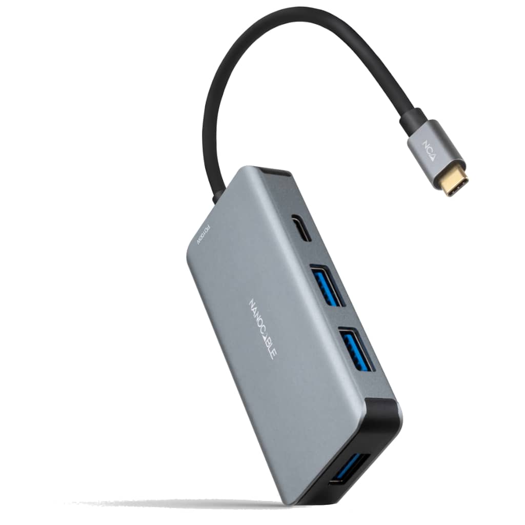 Hub USB 3TypeC Nanocable, 5x USB 3.1/USB 3TypeC _ 10.16.1005