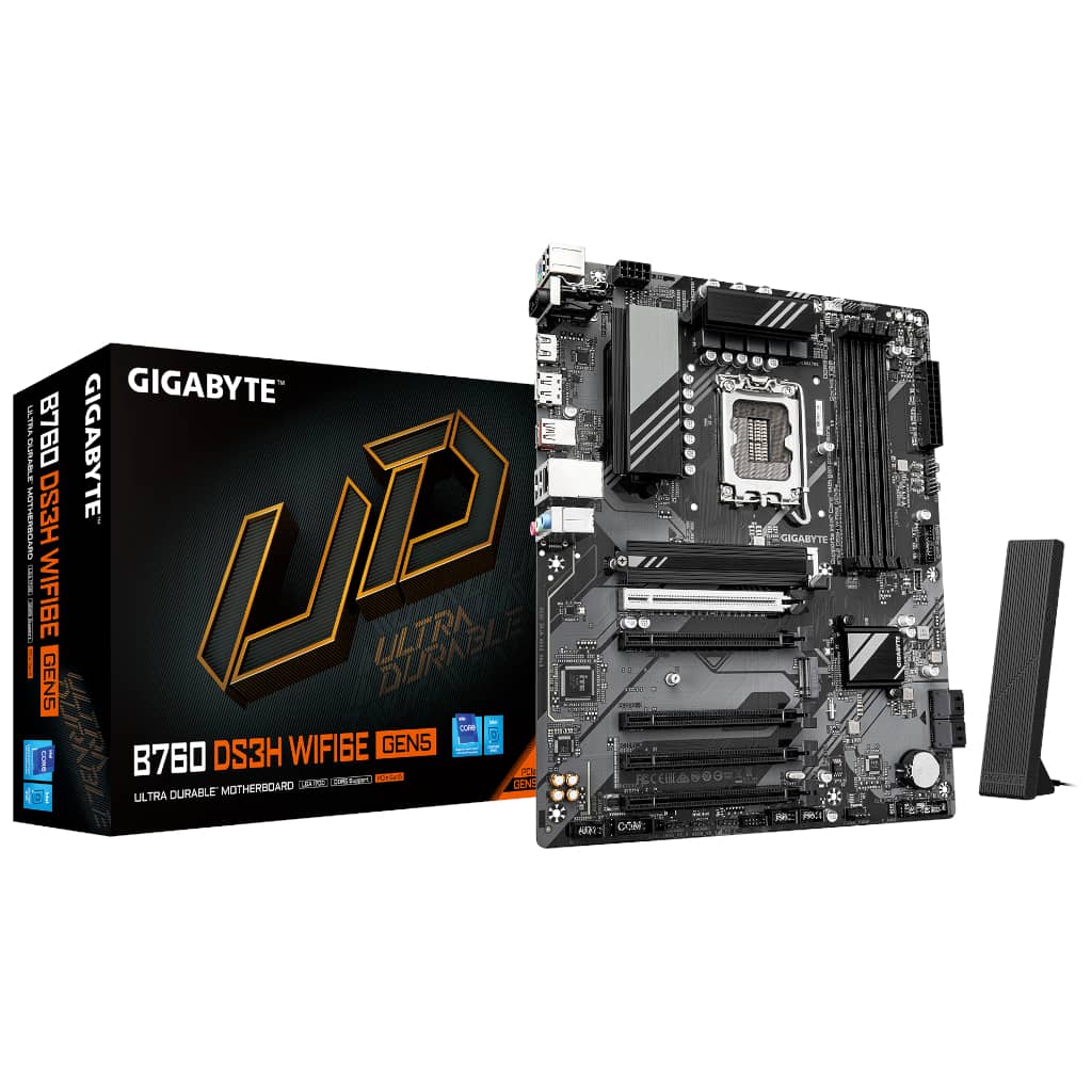 [I_CMGIG-872939] Carte mère Intel 1700 B760 ATX Gigabyte _ B760 DS3H WF6E GEN5