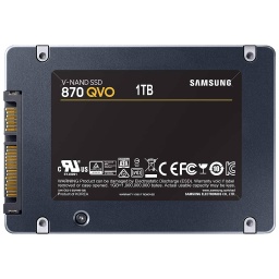 [I_DDSAM-396038] Disque SSD 2.5&quot; SATA Samsung 870 QVO, 1To (MZ-77Q1T0BW)