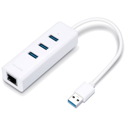 [P_HLTPL-094553] Hub USB 3.0 TP-Link, 1x RJ45, 4x USB 3.0 Blanc (UE330 v.2)