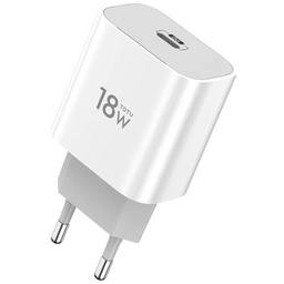 [A_STTOT-349946] Chargeur secteur pour Smartphone et Tablette, 3.4A Blanc 1x USB 3TypeC 18W (Totu CACQ-05)
