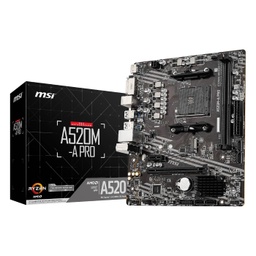[I_CMMSI-749927] Carte mère AMD AM4 Micro ATX MSI A520M-A PRO
