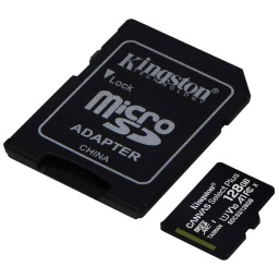 [P_SXKGT-298703] Carte mémoire Micro SD/SD Kingston Canvas Select Plus, 128Go (SDCS2/128GB)