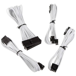 [C_RAxxx-052368] Kit Cable Rallonge MF ATX, 1x CPU, 2x PCIe,  0.3m Blanc (MF-INT.INT-0003WT)