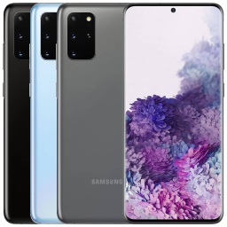 [O_SPSAM-012370] SmartPhone Samsung Galaxy S20+ (SM-G986), 128Go Noir, Bleu ou Gris (Grade AB) Reconditionné