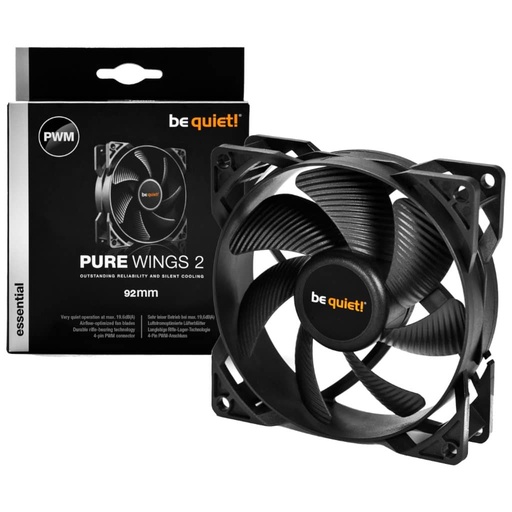 [I_FRBEQ-184394] Ventilateur pour Boitier 92mm Be Quiet Pure Wings2 PWM _ BL038