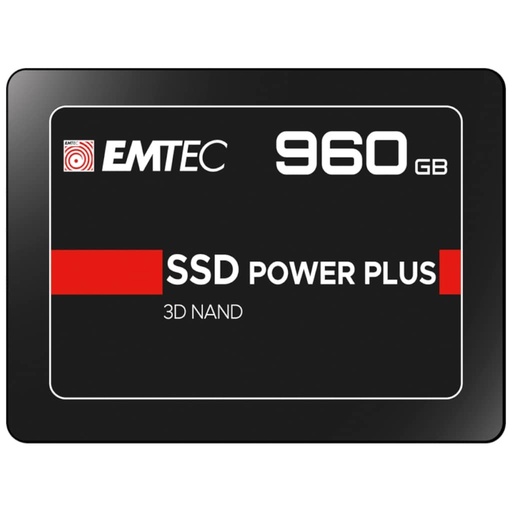 [I_DDEMT-141248] Disque SSD 2.5" SATA EMTEC X150 Power Plus, 960Go _ ECSSD960GX150