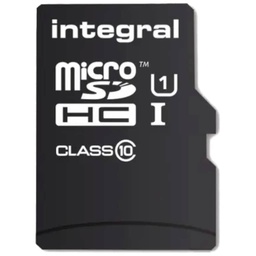 [P_SXITG-430815] Carte mémoire Micro SD/SD Integral UltimaPro,  32Go (INMSDH32G10-90U1)