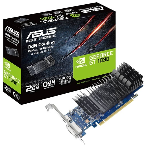 [I_CGASU-743333] Carte graphique GeForce GT1030 Asus GT1030-SL-2G-BRK _ 90YV0AT0-M0NA00