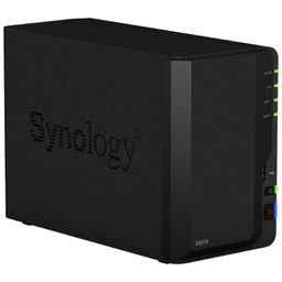[R_NSSYN-722969] NAS 2x disques Synology, Noir (DS218)