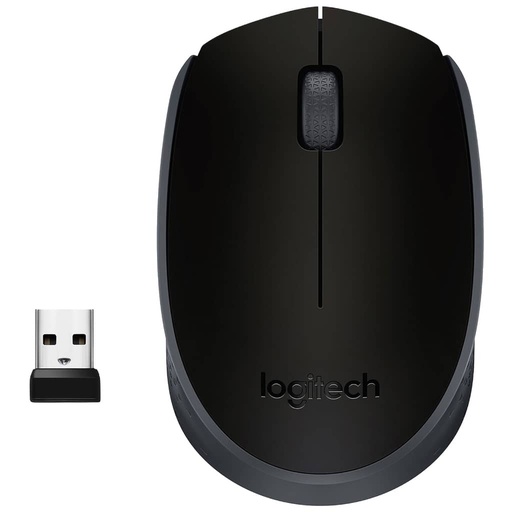 [P_SCLOG-062856] Souris Sans fil RF Logitech M171BK, Noir _ 910-004424