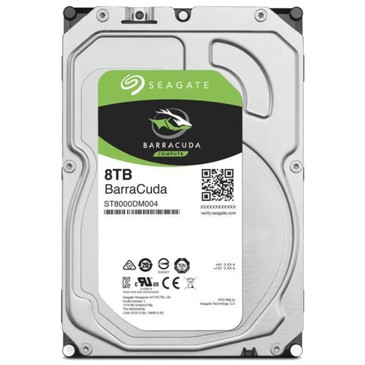 [I_DDSEA-094419] Disque HDD 3.5" SATA Seagate BarraCuda, 8To _ ST8000DM004
