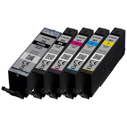 [A_ISCAN-652160] Cartouche d'encre Canon PGI-580/CLI-581, MultiPack _ 2078C005