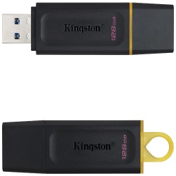 [P_SXKGT-309928] Clé USB 3.1 Kingston DataTraveler Exodia, 128Go Jaune (DTX/128GB)