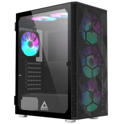 [I_BOMON-745207] Boitier PC Moyen Tour ATX Montech X3 Mesh RGB Noir (X3 MESH BK)