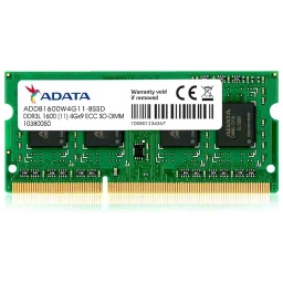 [I_MEADA-798409] Mémoire SO-DIMM DDR3L 1600MHz AData,  4Gb (ADDS1600W4G11-S)