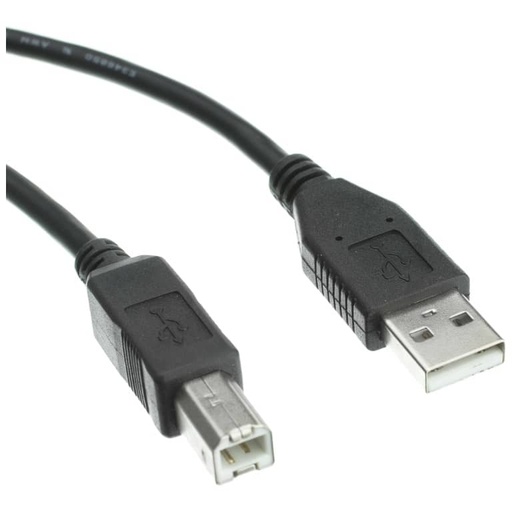[C_ADUS2-051309] Cable Adaptateur USB 2.0 vers 1x USB 2TypeB MM, 1.80/2.00 m Noir _ ADMM-US2.USB-0020BK