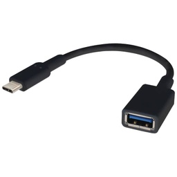 [C_ADUSC-051026] Cable Adaptateur MF USB 3TypeC vers 1x USB 3.0,  0.2m (MF-USC.US3-0002BK)