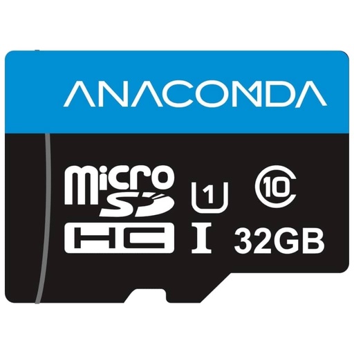 Carte mémoire Micro SD/SD Anacomda Gamer UHS-I, 32Go _ GAMER SD 32G