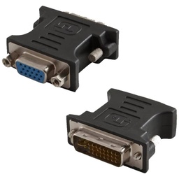 [C_ADDVI-050821] Cable Adaptateur MF DVI-I vers 1x VGA, 0.0m Noir (MF-DVI.VGA-000BK)