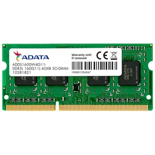 [I_MEADA-795538] Mémoire SO-DIMM DDR3L 1600MHz AData, 8Gb _ ADDS1600W8G11-S