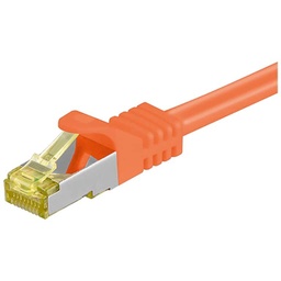 [C_CARJ4-052146] Cable MM RJ45 Cat.6,   0.5m droit Orange (MM-RJ4.RJ4-0005OR)