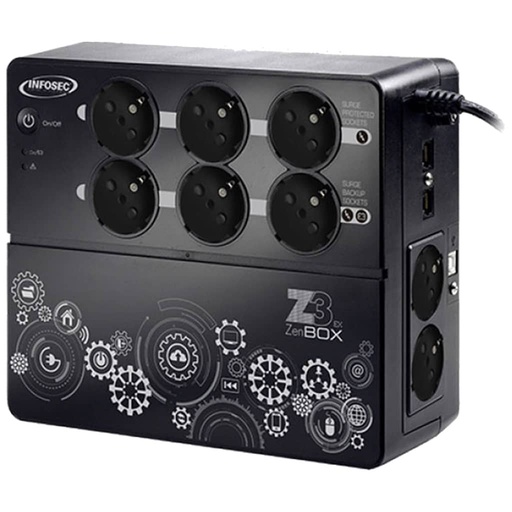 [P_OPINF-660751] Onduleur Infosec Z3 ZenBox EX, 700VA _ 66075N1