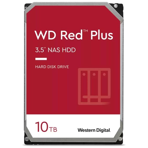 [I_DDWED-886206] Disque HDD 3.5" SATA Western Digital Red Plus NAS, 10To _ WD101EFBX
