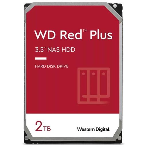 [I_DDWED-884370] Disque HDD 3.5" SATA Western Digital Red Plus NAS, 2To _ WD20EFZX