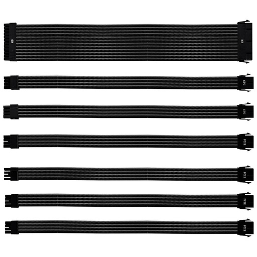 [C_RAxxx-097359] Kit Rallonge ATX/CPU/PCIe MF, 0.30 m Noir _ Cooler Master CMA-NEST16XXBK1-GL