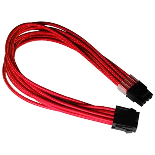 [C_RACPU-747475] Rallonge CPU (4+4pins) MF, 0.30 m Rouge Xigmatek iCable _ EN47475