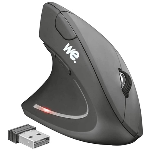 [P_SCWE.-422364] Souris Ergonomique Sans fil RF WeConnect VERTICAL Gaucher, Noir _ WESOURERGOSFILG
