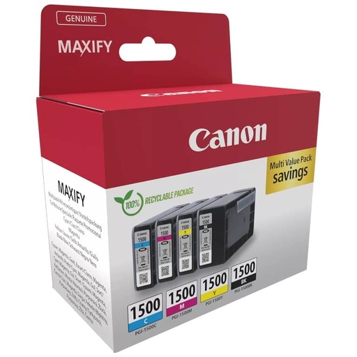[A_ISCAN-652344] Cartouche d'encre Canon PGI-1500, MultiPack _ 9218B005