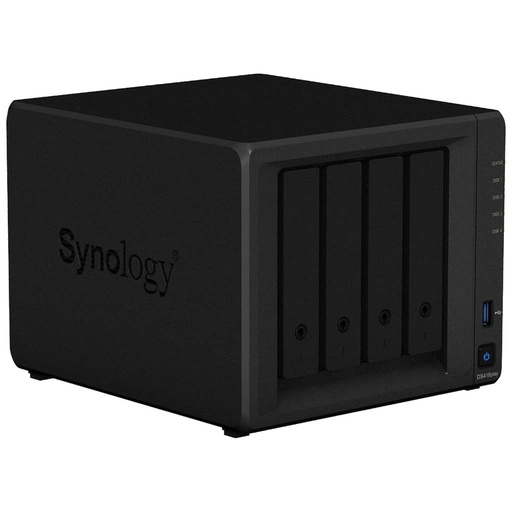 [R_NSSYN-722808] NAS réseau 4x disques Synology, Noir _ DS418 Play