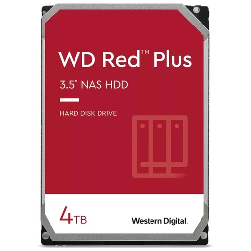 [I_DDWED-899794] Disque HDD 3.5" SATA Western Digital Red Plus NAS, 4To _ WD40EFPX
