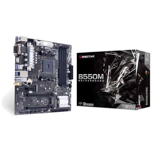 [I_CMBIS-685130] Carte mère AMD AM4 B550 Micro ATX Biostar B550MX/E Pro 6.0 _ AB55DM4S-R04