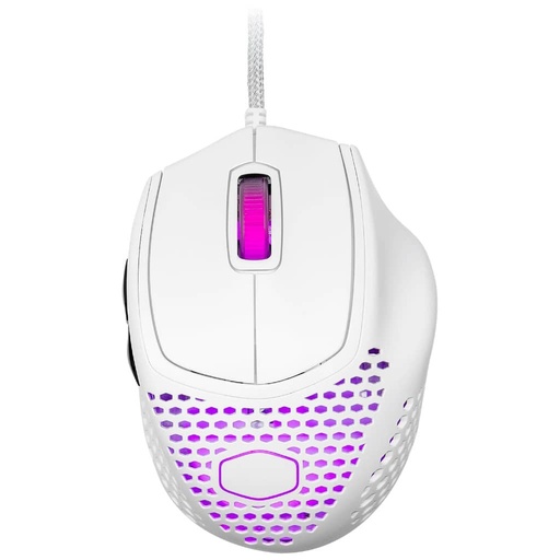 [P_SCCOM-103098] Souris Filaire USB 2.0 Cooler Master MM720, Blanc/LED _ MM-720-WWOL1