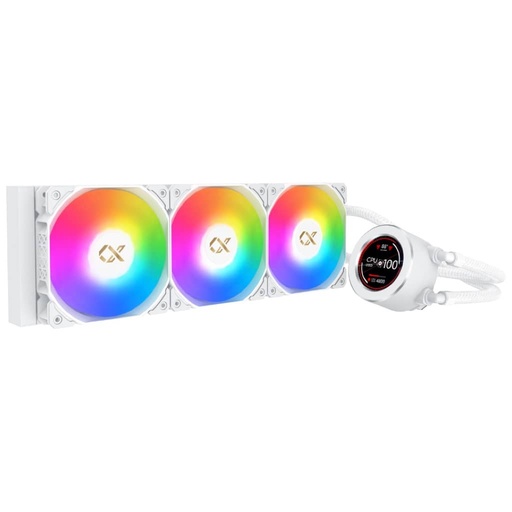 [I_FRXIG-540450] Watercooling pour Processeur Xigmatek FROZR-O II 360 Arctic, Blanc _ EN40450